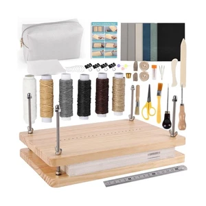 Meifuly Book Binding Kit for Beginners Complete 52 Pcs, 11.6 x 7.7 Inch BookP... - Picture 1 of 8
