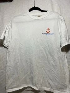 Longboat Key Gulf Coast Herren T-Shirt Large weiß Komfort Farben Boot Anker - Bild 1 von 4