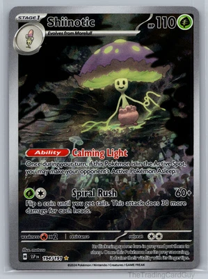 Shiinotic 194/191 - Surging Sparks - Pokemon Card - NM - Image 1 of 4