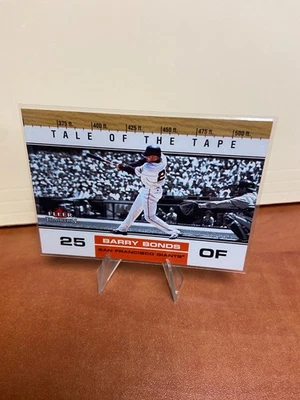 2002 Fleer Tradition Tale of the Tape #U386 Barry Bonds San Francisco Giants - Image 1 of 2