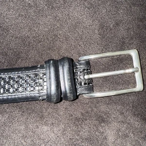 Allen Edmonds Belt Mens Size 38 Black - Picture 1 of 11