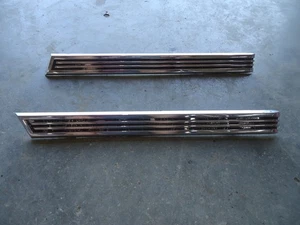 63 1963 Chevy Impala Front Fender LH Lower & Upper Moulding PAIR 3820545 3820543 - Picture 1 of 5