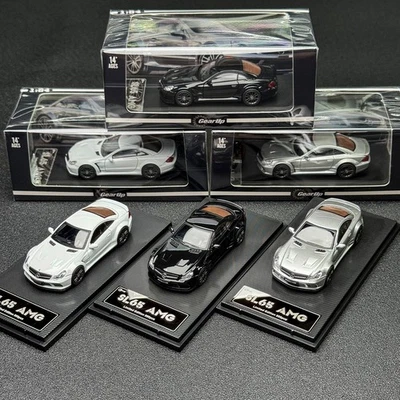 GUM 1:64 Mercedes-Benz SL65 AMG Black Series V (R230) Die-Cast Metall-Modellauto