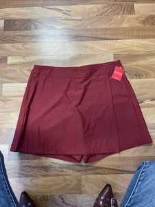 DAMEN SPANX DARK CHERRY SUNSHINE SPORTLICHER SKORT/SHORTS GRÖSSE LARGE NEU MIT ETIKETT - Bild 1 von 5
