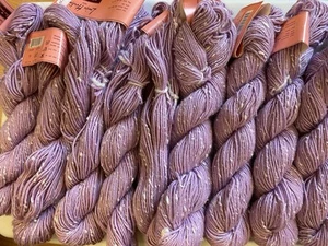 Lot/9 Louisa Harding WILLOW TWEED Yarn - Color 19 Palma Purple: 1152 Yards: Dk. - Picture 1 of 6