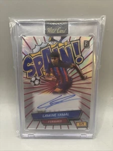 Comodín 2024 Comix Lamine Yamal Auto Future Goat Rookie Invest! 1/1 - Imagen 1 de 6