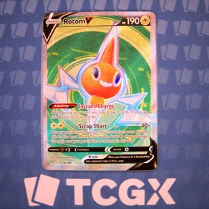 Pokemon - Rotom V (Full Art) - 176/196 - SWSH11: Lost Origin - Holo - Ultra R NM - Picture 1 of 1