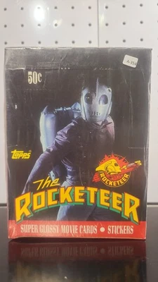 1991 TOPPS The Rocketeer  Movie Cards & Stickers Factory Sealed Great Condition! - Image 1 of 4