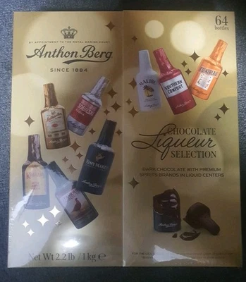 Anthon Berg - Chocolate Liqueurs - Famous Liqueur Brands - 64 bottles 1kg - Image 1 of 4