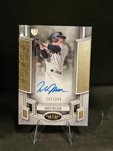 2024 Topps Tier One Wade Meckler Break Out Auto Rookie RC #167/299 Giants - Bild 1 von 7