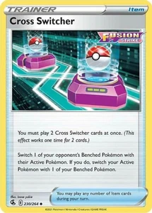 Cross Switcher - 230/264 - Uncommon - Sword & Shield - Fusion Strike #230/264 Po - Picture 1 of 1
