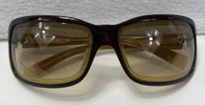DKNY  DY 4002 3034/13 Womens Brown Wrap Sunglasses 62 16 120 - Image 1 of 4