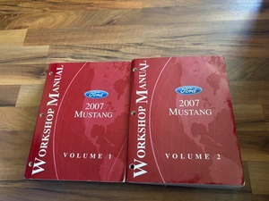 2007 FORD MUSTANG Service Shop Workshop Repair Manual Set (2)_SHELBY GT500 GT350 - Picture 1 of 4