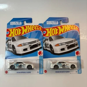 Paquete de 2 Hot Wheels Nissan Skyline GT-R (R32) 2023 Godzilla HW J-Imports 5/10 Nuevo - Imagen 1 de 9