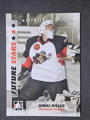 08-09 ITG Between The Pipes Jonas Hiller Future Stars 🚨🚨🚨 Anaheim Ducks  - Image 1 of 2