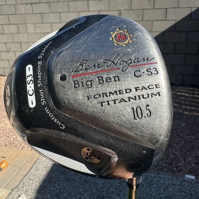 Ben Hogan Big Ben C-S3 Titanium Driver 10.5° Regular Graphite Shaft 70-R 45" - Image 1 of 4