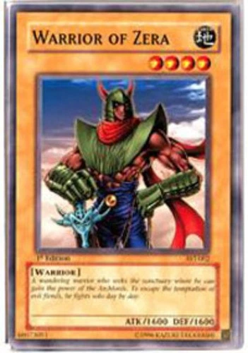 Lightly Played Warrior of Zera - AST-002 - Common - 1st Edition - Yu-Gi-Oh! - Image 1 of 1