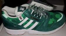 Bape x Undefeated x Adidas ZX 8000 Shoes Green/White/Gum Sz 10us FY8851