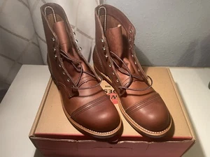 Red Wing 8111 Heritage 6” Iron Ranger Boot Amber Harness - UK 7 / D Fitting - Picture 1 of 19