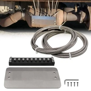 Universal Catalytic Converter Security Protection Shield Cover Anti Theft - Foto 1 di 1