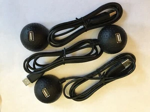 (LOT of 20) Golf Ball Style USB-A Extension Cables - Picture 1 of 4