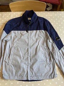 Chaqueta ligera BNWT CP Company 50 Fili gris y azul. - Imagen 1 de 10
