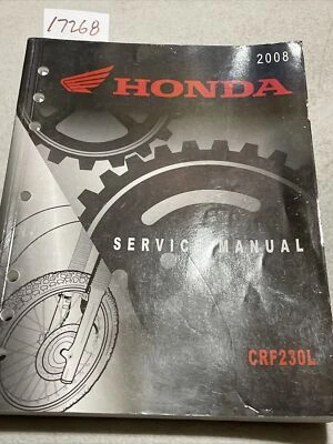 2008 Honda CRF230L Service Manual - Image 1 of 4