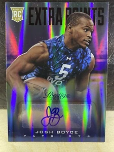 Panini Prestige Extra Points Josh Boyce Blue Signatures #246 Rookie RC 2013 automático - Imagen 1 de 2