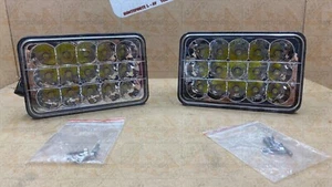 Coppia Faro Supplementare H4 15 Led Abbagliante + Anabbagliante Ip67 90 Watt - Foto 1 di 11