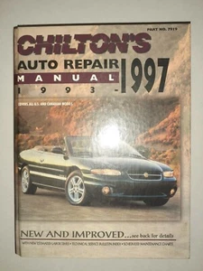 Manual de reparación de automóviles de Chilton 1993-1997 #7919 - Imagen 1 de 2