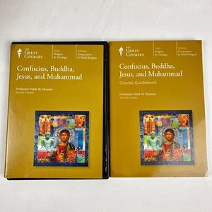The Great Courses DVDs & Guidebook Set CONFUCIUS BUDDHA JESUS & MUHAMMAD - Imagen 1 de 5