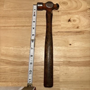 Vintage Craftsman Ball-Peen Hammer Reg Trade Mark-M With Handle SEE DETAILS! - Picture 1 of 14