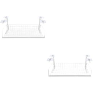  2 PCS Kabelmanagement-Rack Unter Dem Tisch Kabel-Organizer Schreibtisch - Afbeelding 1 van 12