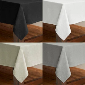 Pure Cotton Elegant Hemstitch Tablecloth by Rans - Picture 1 of 15