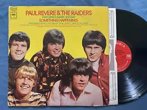 PAUL REVERE & THE RAIDERS - Mark Lindsay / Something Happening / 33rpm Vinyl LP - Bild 1 von 5