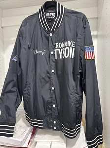 Roots of Fight Bloodlines Iron Mike Tyson Stadium Jacket Black SIZE XL - Picture 1 of 8