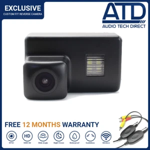 Kabellos Rückfahrkamera für Peugeot 206 207 Cc 306 Sw 307 308 406 Zahl Platte C - Bild 1 von 10