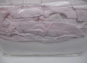 Simply Shabby Chic White/Pink Linen/Cotton Raw Edge Ruffled Comforter Set - Twin - Picture 1 of 21