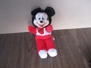 Peluche pupazzo Topolino rosso Walt Disney Productions vintage - Foto 1 di 3