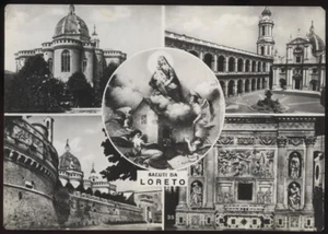 cartolina LORETO saluti da..vedute del santuario - Bild 1 von 1
