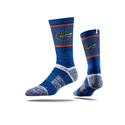Florida Gators Strideline Premium Crew Sock - Blue Cover
