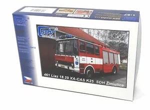 Camión de bomberos SDV LIAZ 18,29 CAS K25 SDH Zimutice kit modelo de plástico 1/87 H0 - Imagen 1 de 2