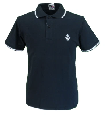 Kangol Mens Black 100% Pique Cotton Polo - Image 1 of 2