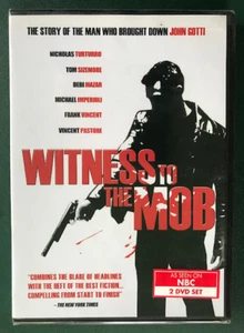 Witness to the Mob (2 DVDs) 1998 crime drama, MINT, FACTORY SEALED, Ohio seller - Imagen 1 de 4