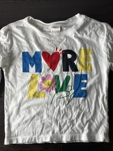 HANNA ANDERSSON More Love, Size 4, 3/4 Sleeve Unisex Kids TShirt - Picture 1 of 8