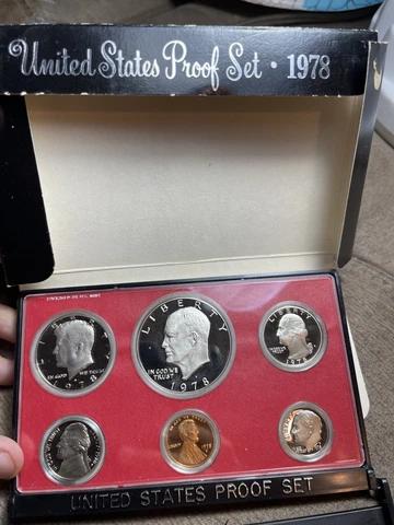 1978 US Mint Proof Set OGP Cover