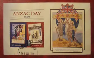 Australia 2019. ANZAC Day. Mini-Sheet Postmarked. - Picture 1 of 1