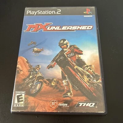 MX Unleashed (Sony PlayStation 2, 2004) Complete CIB Manual Tested Working - Image 1 of 4