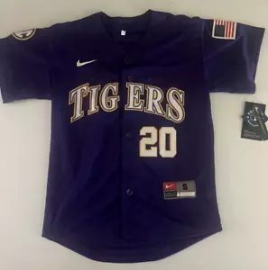 Paul Skenes LSU Tigers Baseball Jersey YOUTH SIZES - Picture 1 of 12