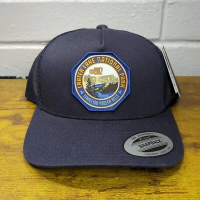 Pendleton Crater Lake National Park Sombrero Snapback Azul Marino Nuevo Con Etiquetas Foto 1 de 4